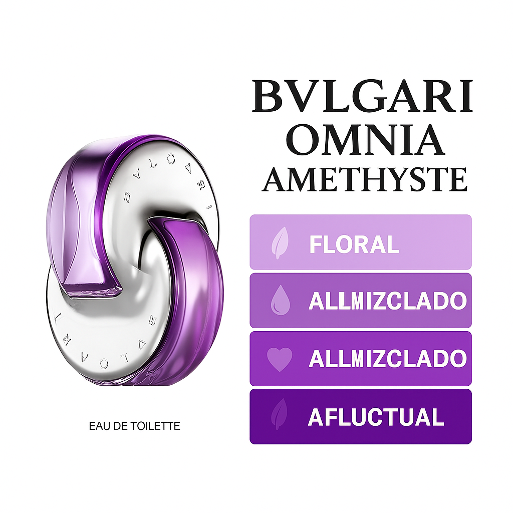 BVLGARI OMNIA AMETHYSTE Perfumes exclusivos | Tiempo & Fragancia