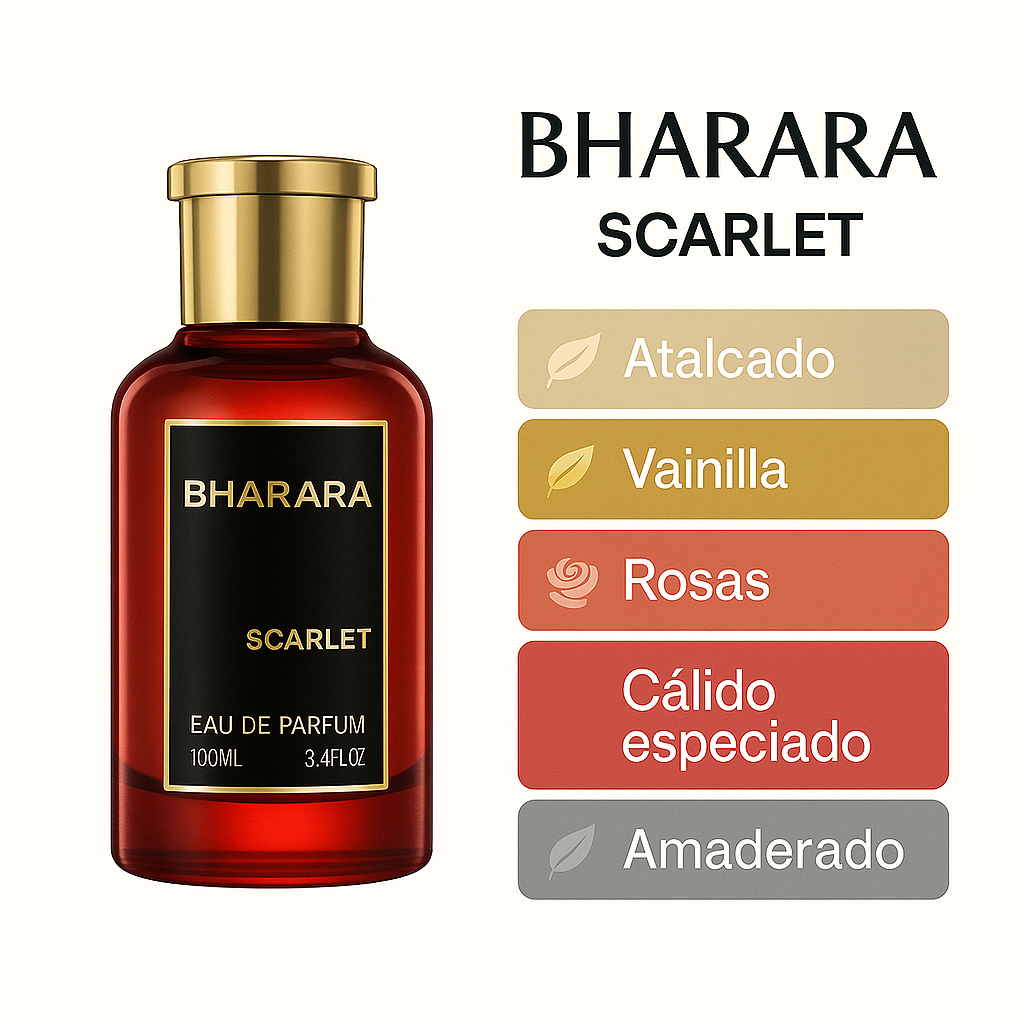 BHARARA SCARLET ESTUCHE DE LUJO