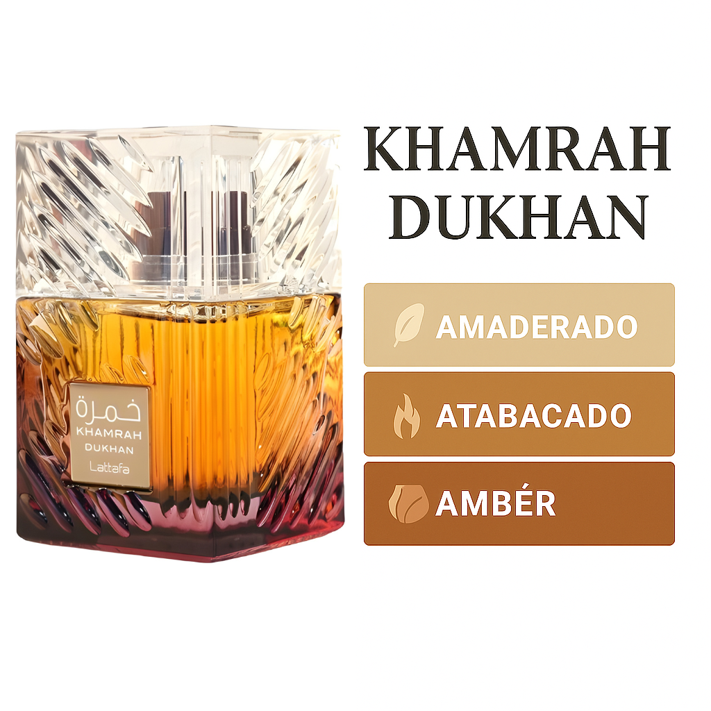 KHAMRAH DUKHAN ESTUCHE DE LUJO Perfumes exclusivos | Tiempo & Fragancia