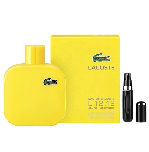 LACOSTE JAUNE OPTIMISTIC L.12.12 Perfumes exclusivos | Tiempo & Fragancia