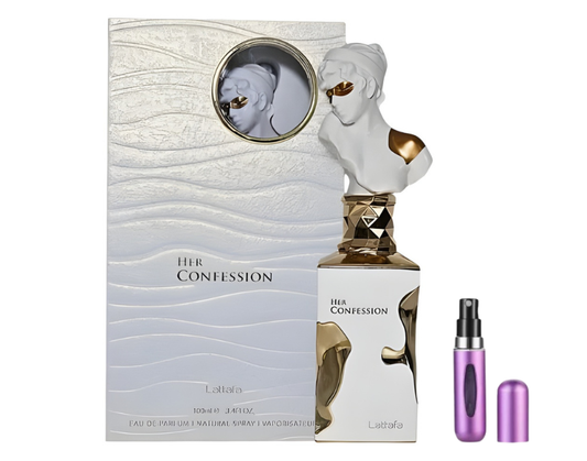 HER CONFESSION ESTUCHE DE LUJO Perfumes exclusivos | Tiempo & Fragancia