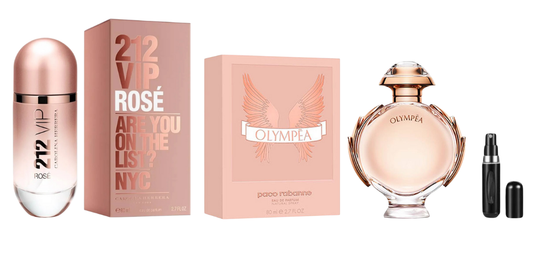 PROMO DUO OLYMPÉA + 212 VIP ROSÉ Perfumes exclusivos | Tiempo & Fragancia