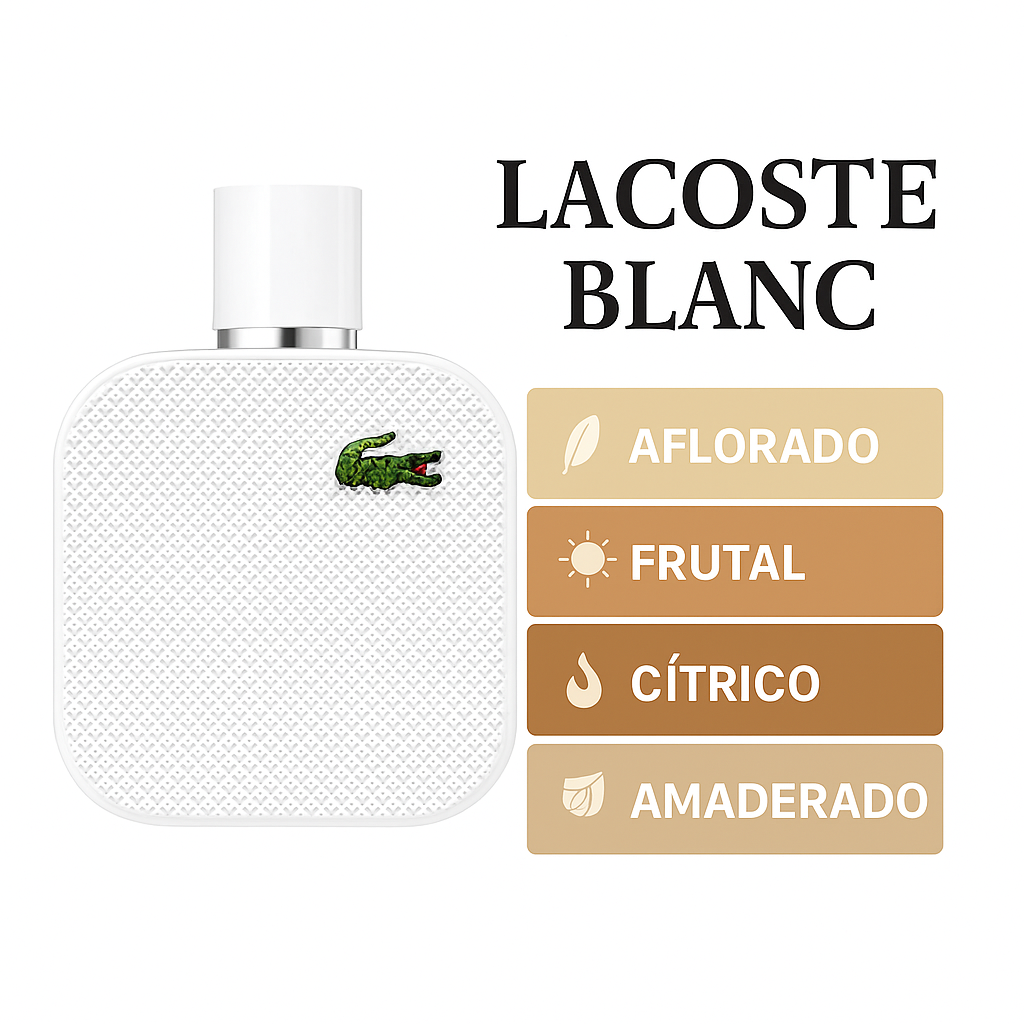 LACOSTE BLANC L.12.12 Perfumes exclusivos | Tiempo & Fragancia