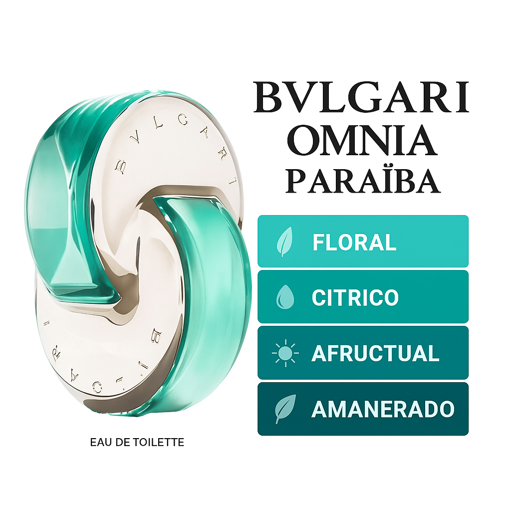BVLGARI OMNIA PARAIBA Perfumes exclusivos | Tiempo & Fragancia