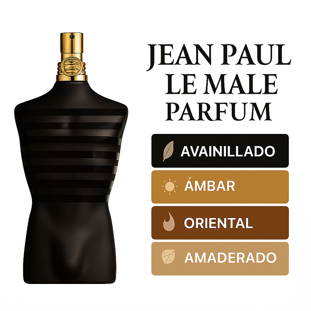 JEAN PAUL LE MALE PARFUM LATA Perfumes exclusivos | Tiempo & Fragancia