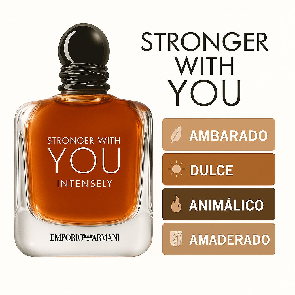 STRONGER WHIT YOU INTENSELY Perfumes exclusivos | Tiempo & Fragancia