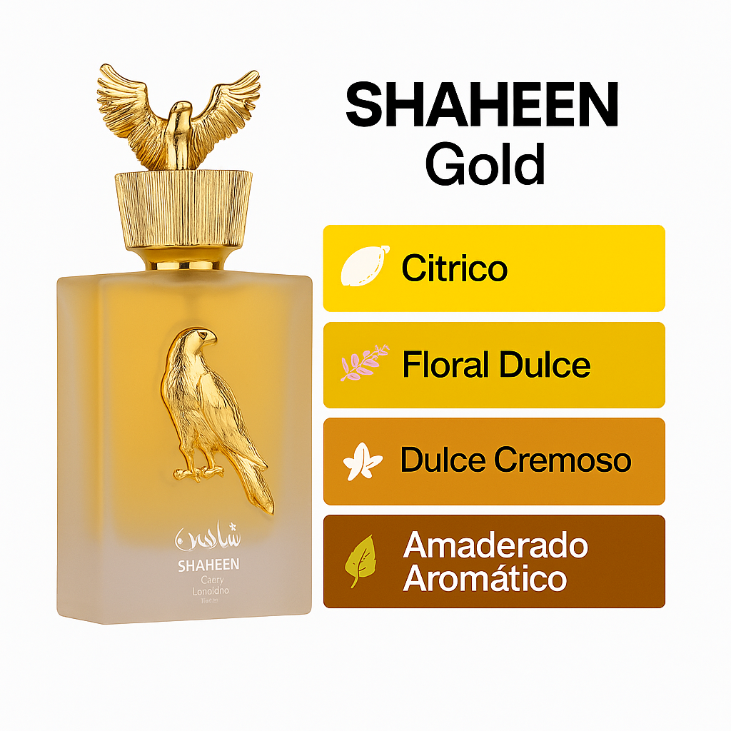 SHAHEEN GOLD EN ESTUCHE