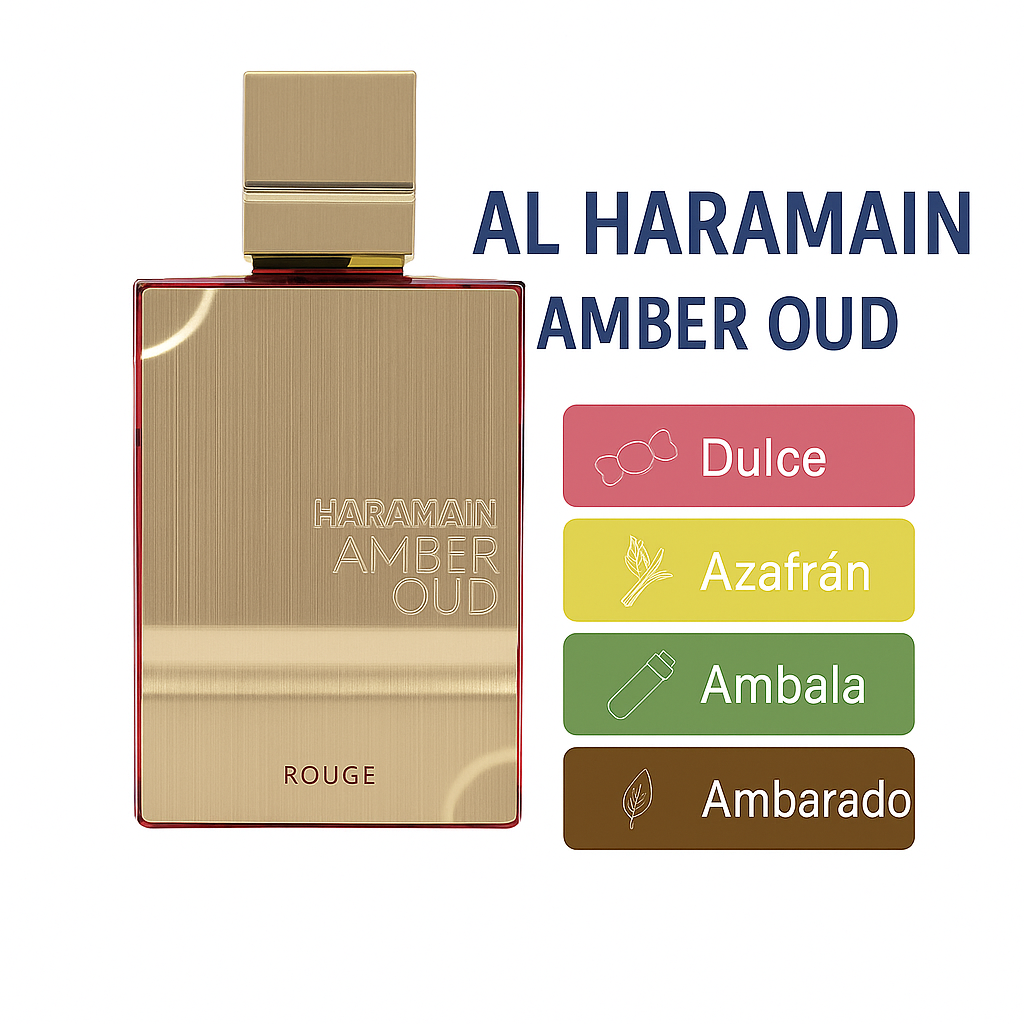 AL HARAMAIN AMBER ROUGE ESTUCHE DE LUJO