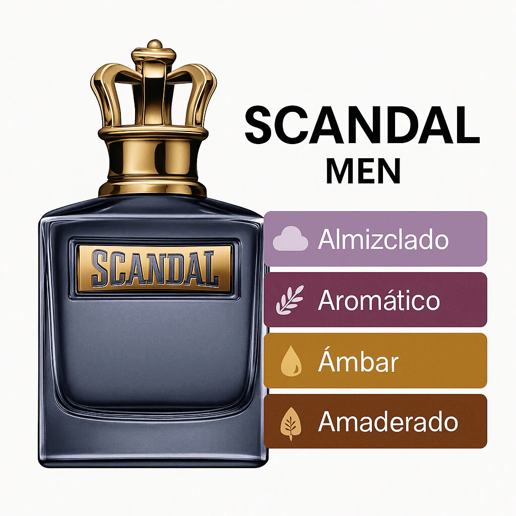 SCANDAL MEN Perfumes exclusivos | Tiempo & Fragancia