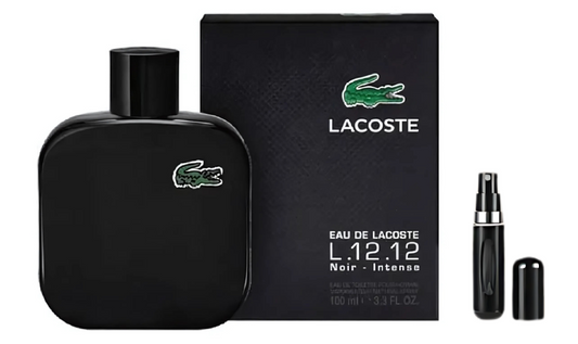LACOSTE NOIR L.12.12 Perfumes exclusivos | Tiempo & Fragancia