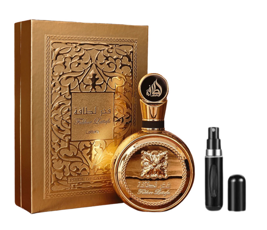 LATAFFA FAKHAR GOLD ESTUCHE Perfumes exclusivos | Tiempo & Fragancia