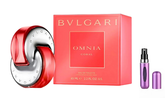 BVLGARI OMNIA CORAL Perfumes exclusivos | Tiempo & Fragancia